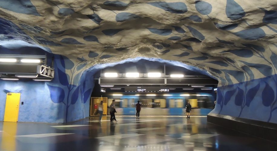 T-Centralen station, Stockholms tunnelbana. Foto: Steve Hobson