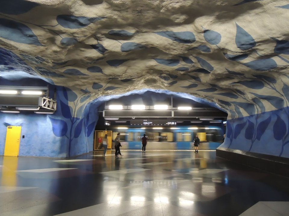 T-Centralen station, Stockholms tunnelbana. Foto: Steve Hobson